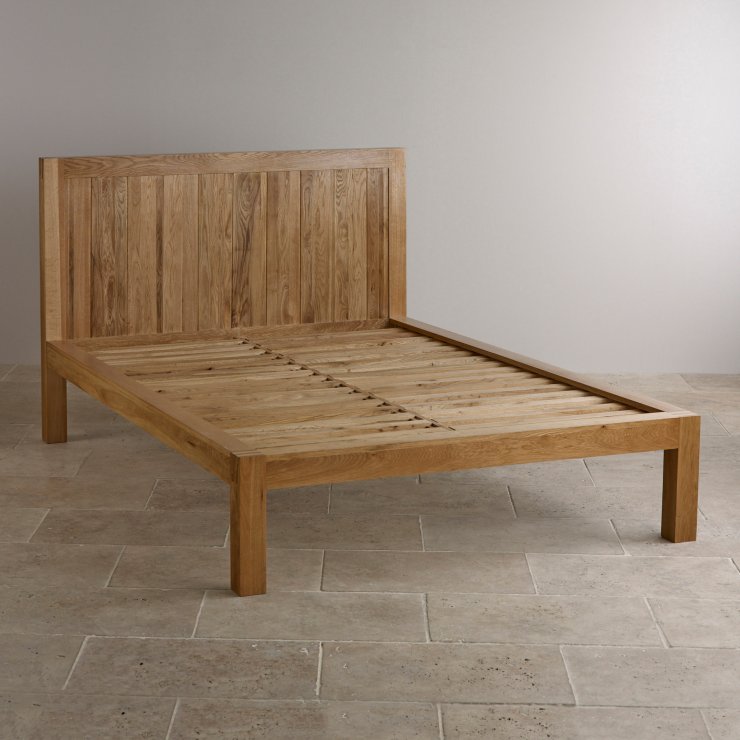 Alto Natural Solid Oak King-Size Bed | Bedroom Furniture