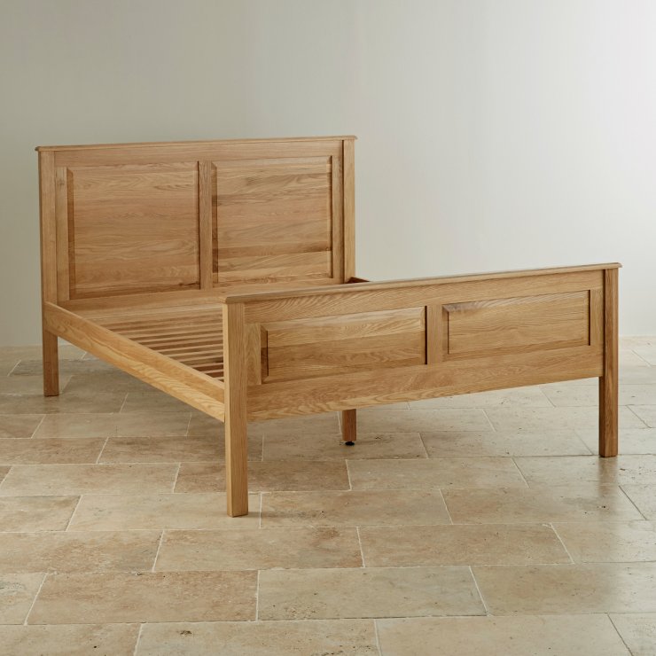 Rivermead King-Size Bed In Natural Solid Oak