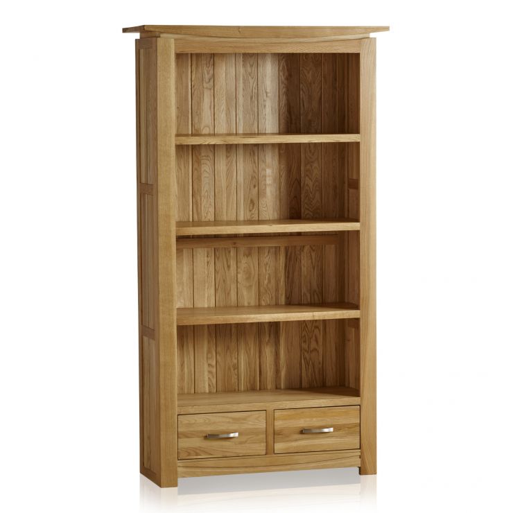Tokyo Natural Solid Oak Bookcase Living Room Furniture