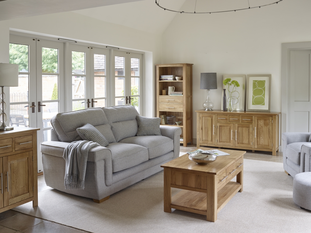 oak living room furniture uk