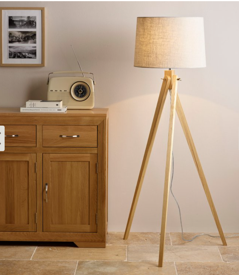 oak furniture land table lamps