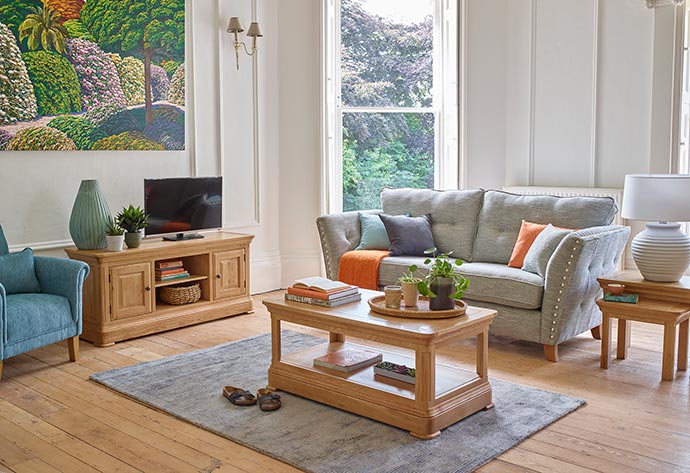 Discover Our Shay Canterbury Ranges Oak Furniture Land