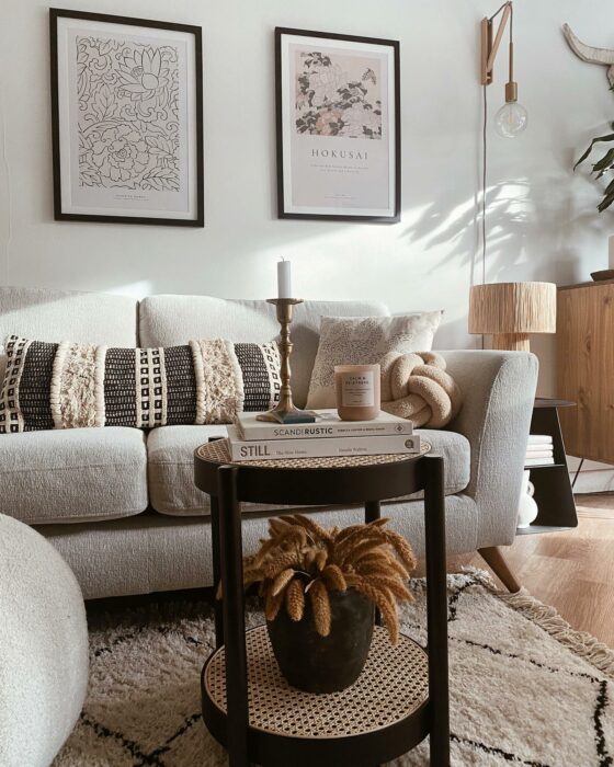 Warm neutral living room ideas | The Oak Furnitureland Blog