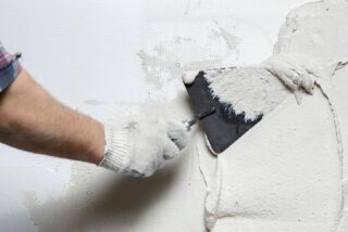 Plastering a wall | The Oak Furnitureland Blog