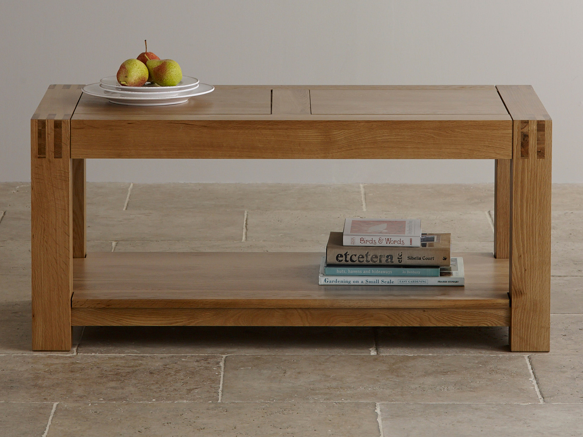 Alto Natural Solid Oak Coffee Table | Living Room Furniture