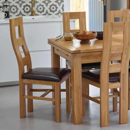 Oak Dining Chairs | Solid Wood Dining Chairs | Oak Furniture Land