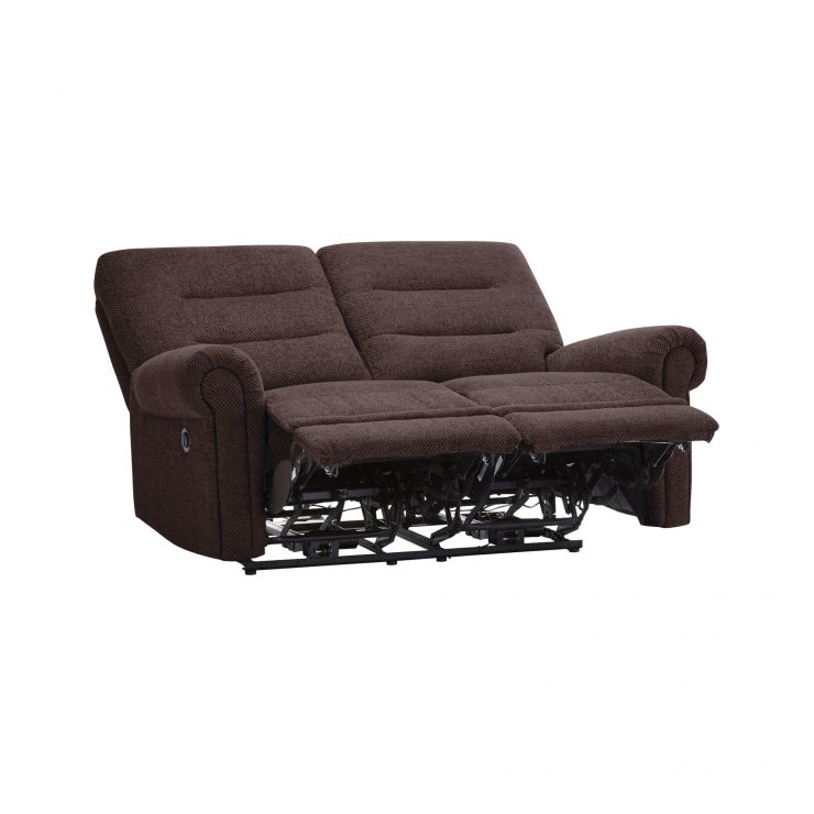 Eastbourne 2 Seater Electric Recliner Sofa in Charcoal Oak Furniture Land