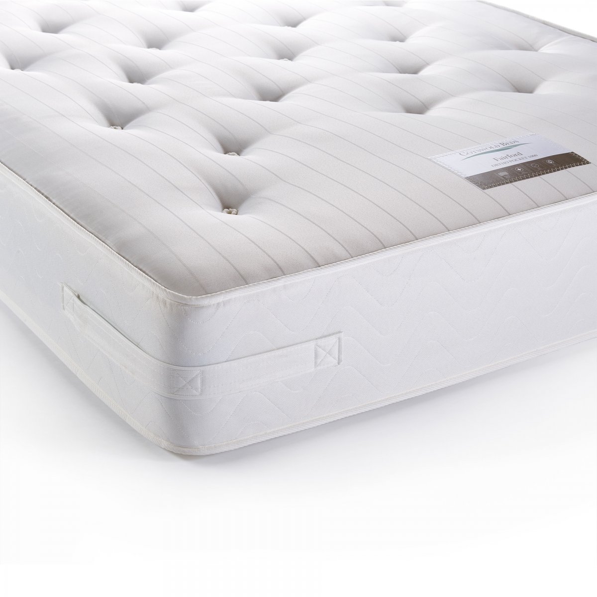 Fairford Ortho Pocket Kingsize Mattress Oak Furniture Land