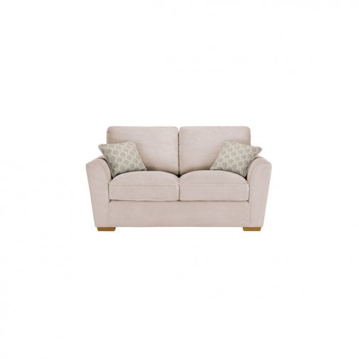 Nebraska 2 Seater Sofa Bed with Deluxe Mattress in Aero Fawn