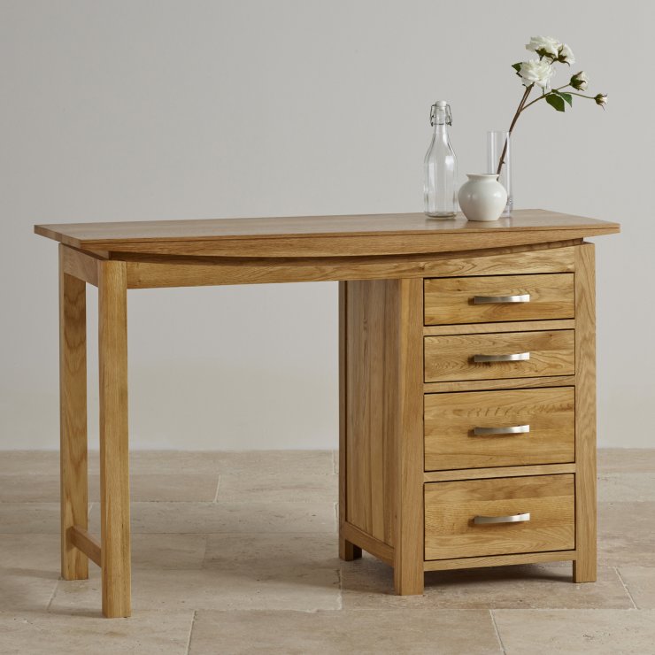 Tokyo Dressing Table in Natural Solid Oak | Oak Furniture Land